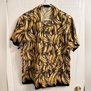PRADA S/S 2011 BANANA SHIRT SIZE XXL